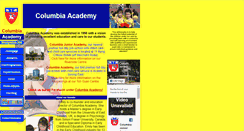 Desktop Screenshot of columbia-academy.org